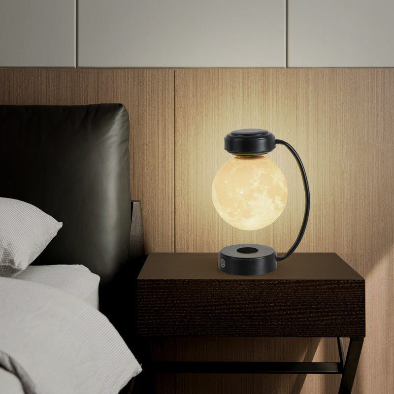 Creative Personality Magnetic Levitation Moon Lamp For home