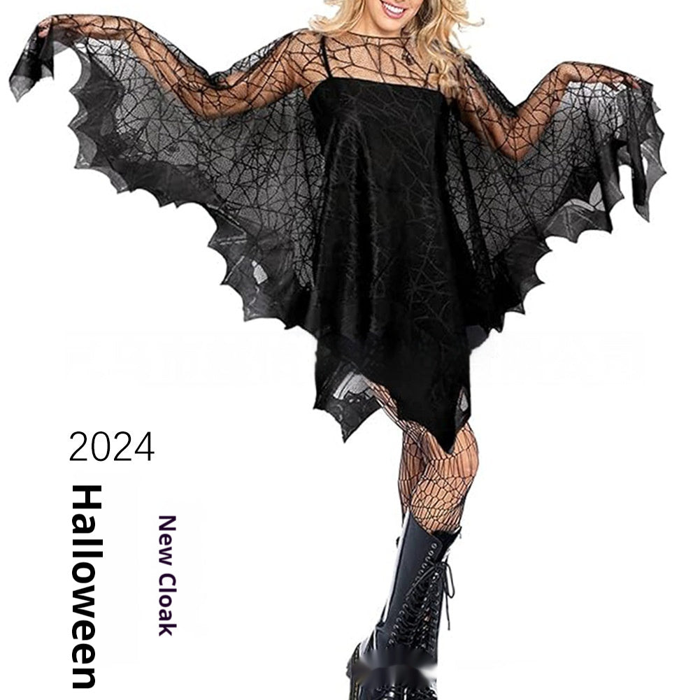 Halloween Bat Cloak Halloween Party Activity Shawl